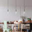 Luminaire suspendu en forme de larme à 1 lumière Jahaad-1298081547