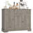 Angelyne Manufactured Wood Server with 2 Cabinets-1364473445