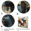 Minimalisme, formes rouges et noires élégantes - décoration murale abstraite-889208748-889206865
