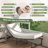 Electric Adjustable Bed Frame, Head And Foot Incline Bed Base With Low-noise Motor And Wired Remote Control-404910306