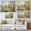 «Birch Woods Spring Awakening II», art mural bouleau-1408961584-1408961551