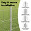 vidaXL Fence with Post Segment Outdoor Barrier Garden Terrace Divider Boundary-114619019