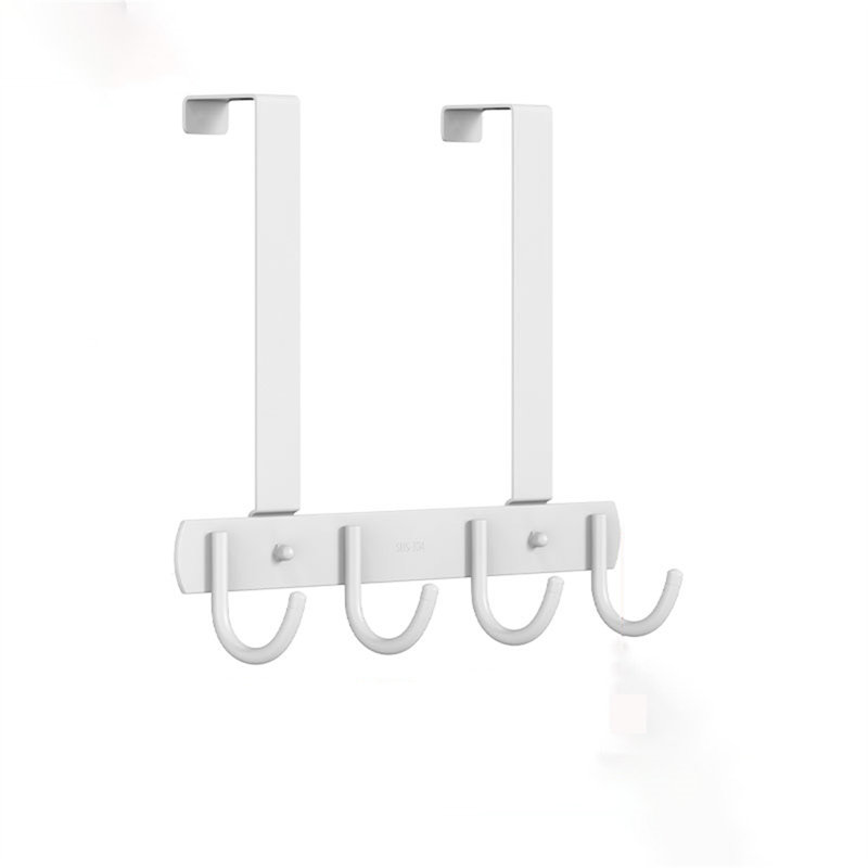 Support à crochets en acier inoxydable, H 9,05 po x l 11 po x P 1,77 po