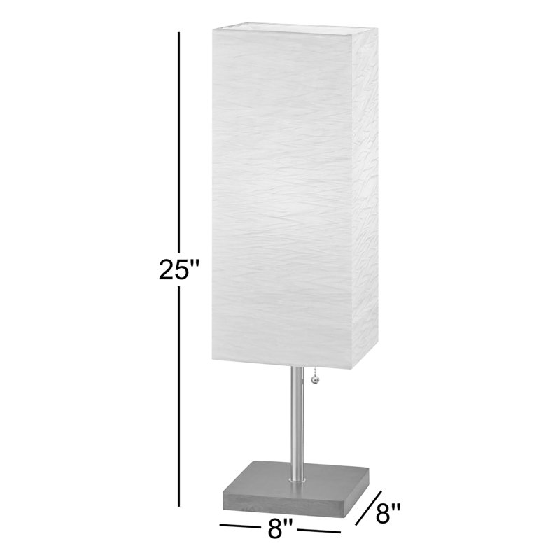 Lampe de table 25 po Triplett, Naturel