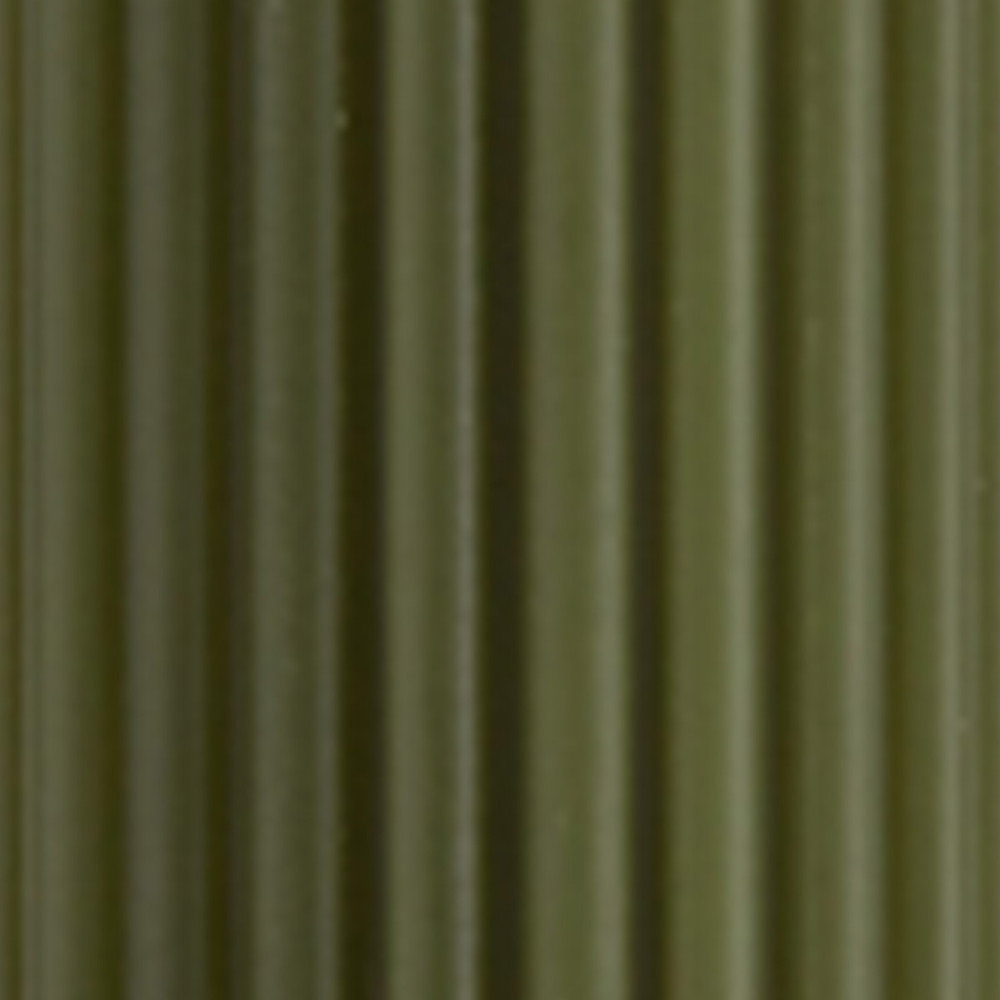 Unscented Taper Candle, Dark Olive, 7" H x 1.25" W x 1.25" D