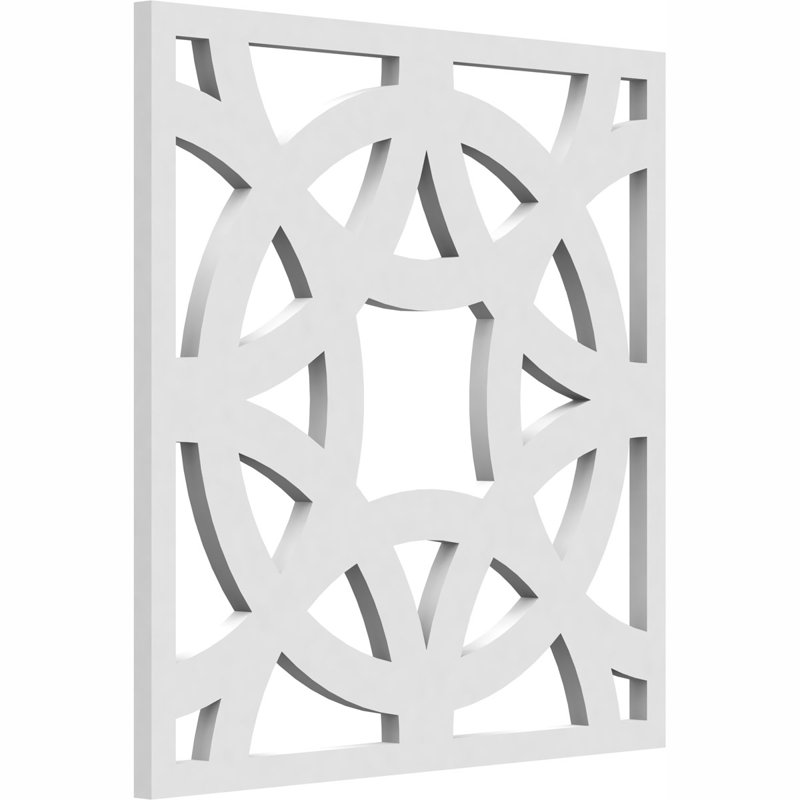 Panneau de papier peint Brownsville, H 11,375 po x l 11,375 po x P 0,375 po