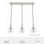 Luminaire suspendu linéaire 3 lumières Maple Park-69880531