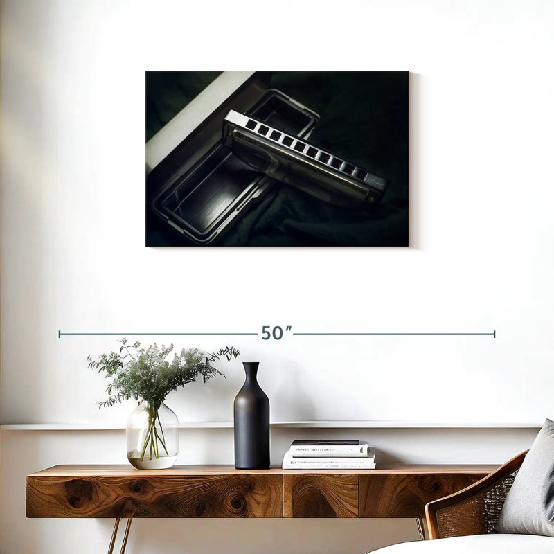 Abarca Modern Harmonica, 20" H x 30" W