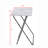 Foldable Snack Eating Trays Table, 2PCS