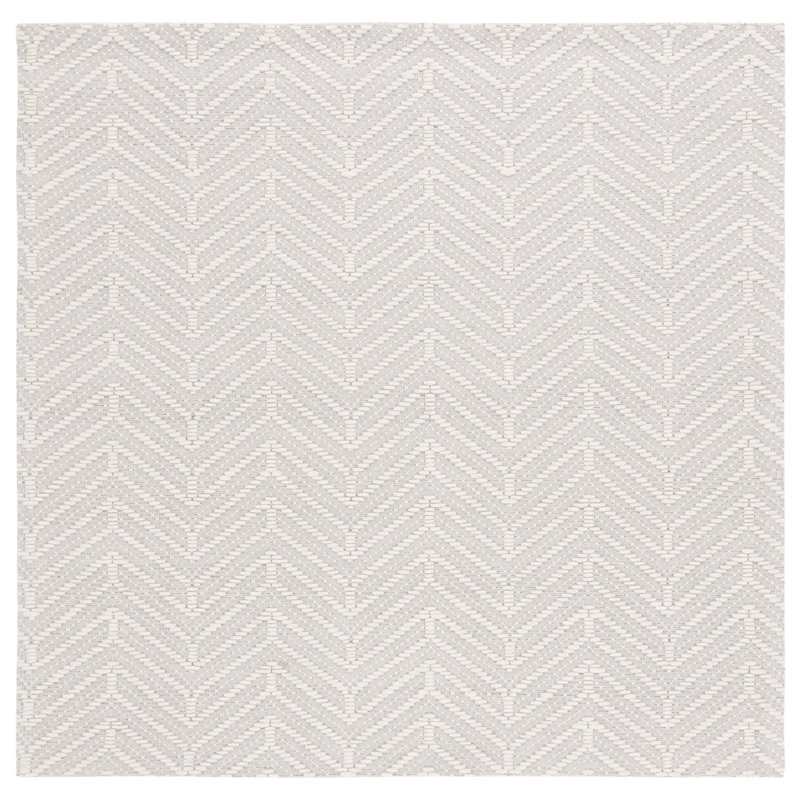 Angelete Area Rug In Ivory / Beige, Square 6'