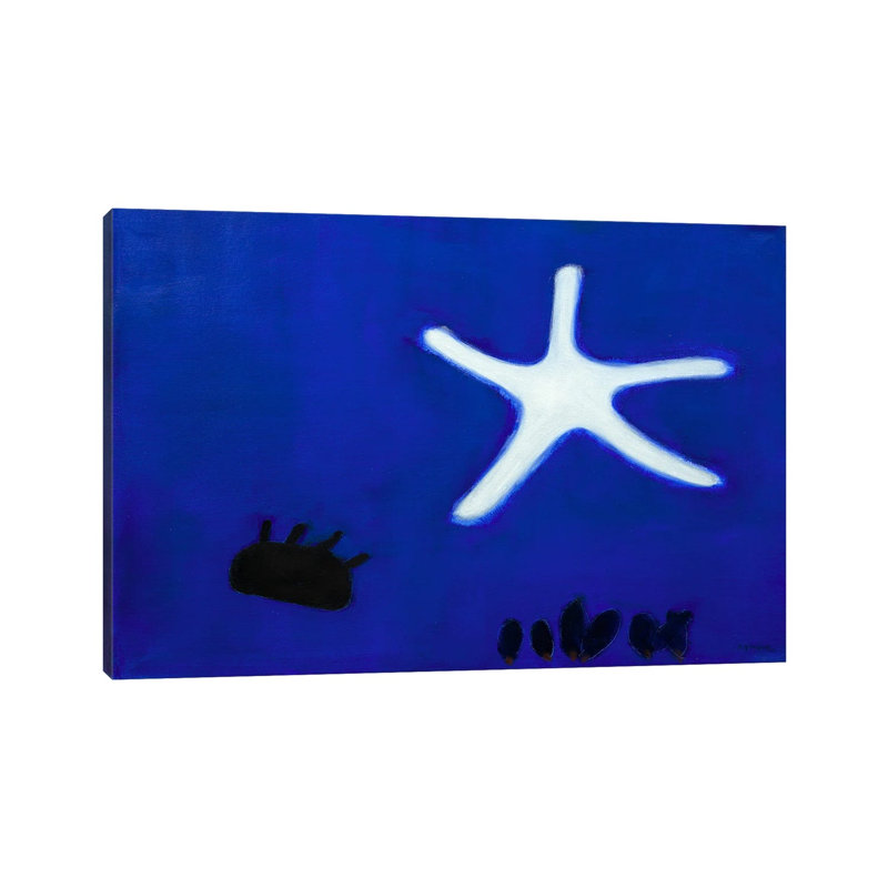 Starfish by Andrew Squire - Wrapped Canvas Painting, 20.32 cm H x 30.48 cm W