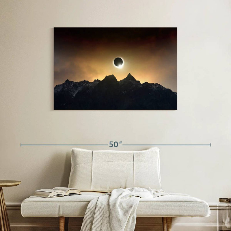 Oberle Spectacular Solar Eclipse, 26" H x 39" W
