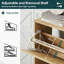 10 Pair Shoe Storage Cabinet
