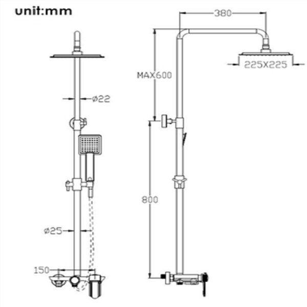 Dimensions du produit