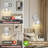 Battery Operated Tulip Wall Sconce Set Of 2 With Remote & Bulb, Dimmable Wireless Rechargeable Wall Lights (3 Color Temp & 12 Rgb) For Bedroom Living Room Hallway-123247236-123247241
