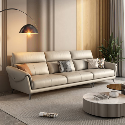 Wayfair | Extra Long Leather Sofas You'll Love in 2023