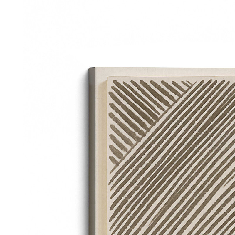 «Modern Linear Illusion I», reproduction sur toile, Toile tendue, H 12 po x l 12 po x P 1,25 po