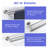 24" Wall Mounted Towel Bar Double Rods Towel Rack -2 PACK