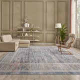 Tapis oriental performance lavable à la machine Kaysyn
