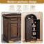 Armoire de rangement 73 po de style campagnard moderne en métal avec 4 tablettes réglables, polyvalente pour la cuisine, la salle à manger et la salle de bain-652895333