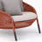 Brancaccio Outdoor Lounge Chair with Ottoman