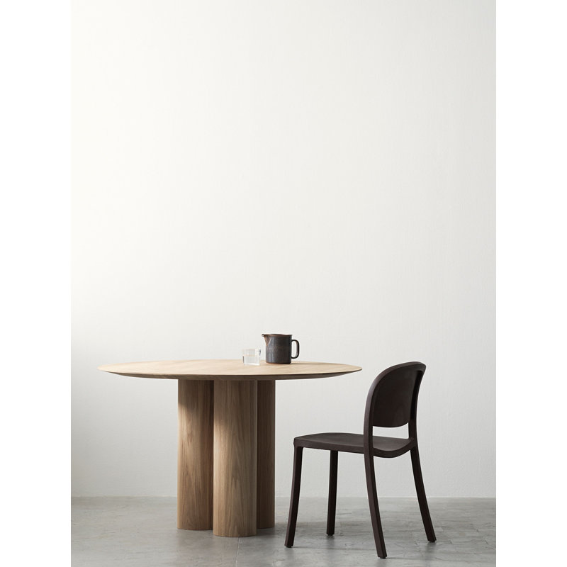 1 Inch Reclaimed Stacking Chair by Jasper Morrison, Dark Gray
