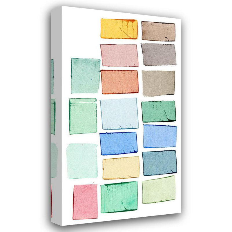 Hokku Designs Berman, Laura, reproduction d'art sur toile tendue, palette 5