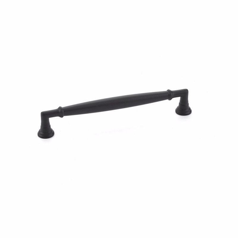 Poignée d'armoire Emtek Westwood, Dos plat, 6"