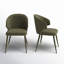 Chaise de salle à manger rembourrée Sumiko-1096967409