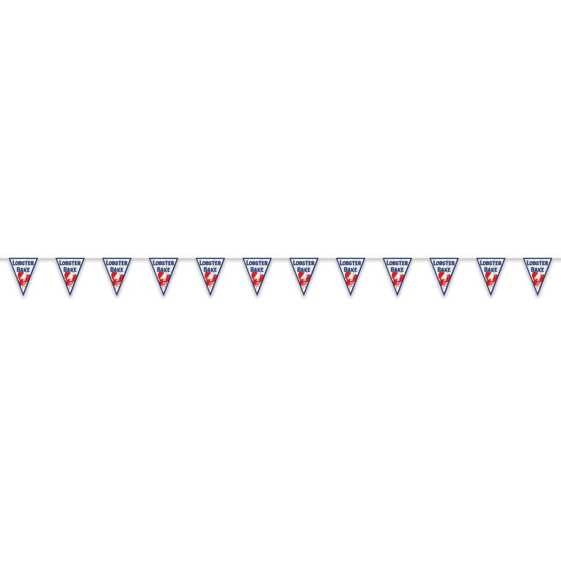 Lobster Bake Pennant Banner