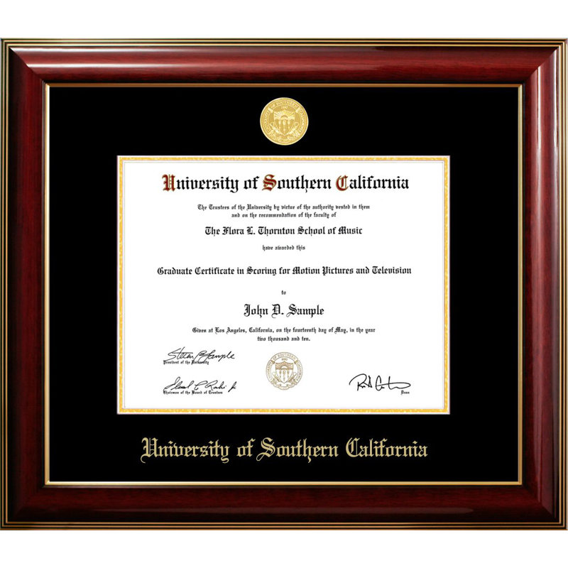 Cadre photo Clemmer University of Southern California
