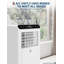 8,000 Btu Portable Air Conditioner Cools Rooms Up To 350 Sq.ft, 3-In-1 Functionality, Quiet Operation, Remote Control,24H Timer Black