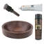 Premier Copper Products BSP5_VR15SKDB-P Bathroom Sink And Drain Package