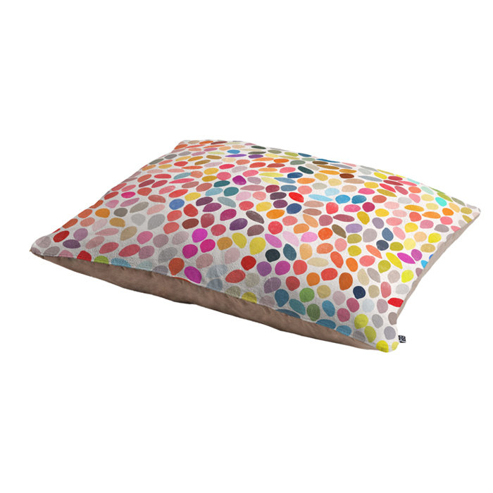 Geometric Cotton Pet Bed
