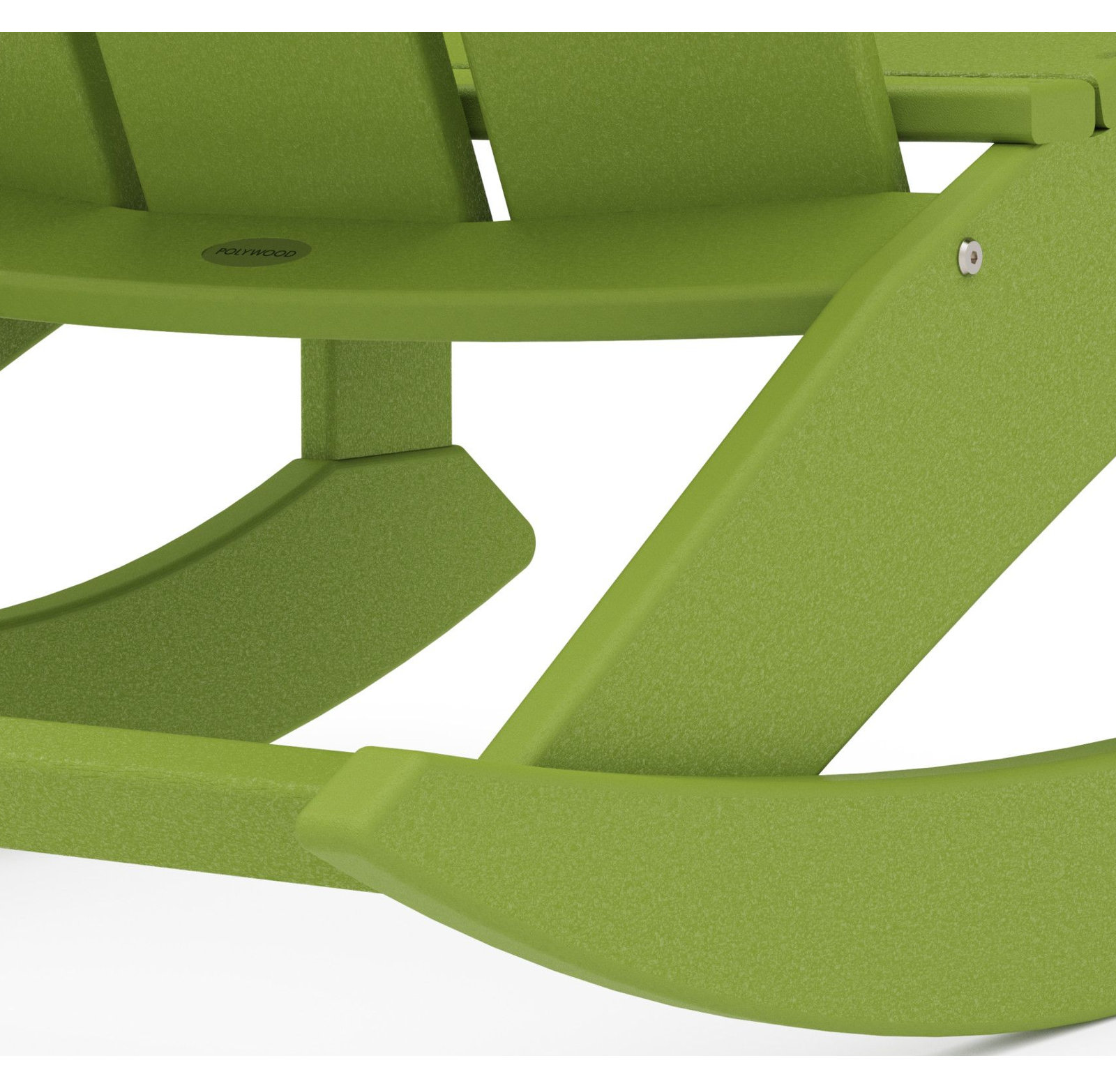 Modern Adirondack Rocker, Lime