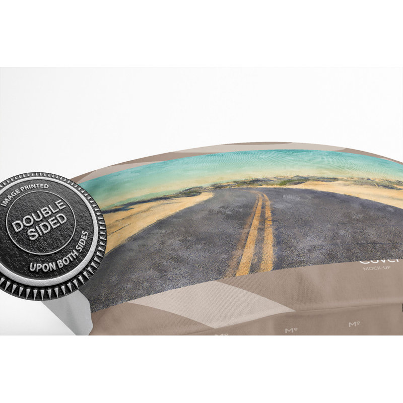 The Open Road Vol.3 Painting Square Throw Cushion, 40cm H x 40cm W x 15cm D