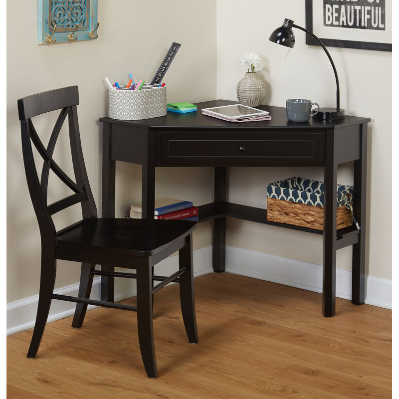 Ensemble de bureau d'angle et chaise