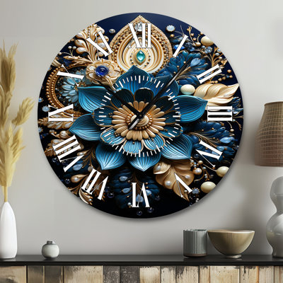 Horloge murale Hinduisim Art Sacred Om