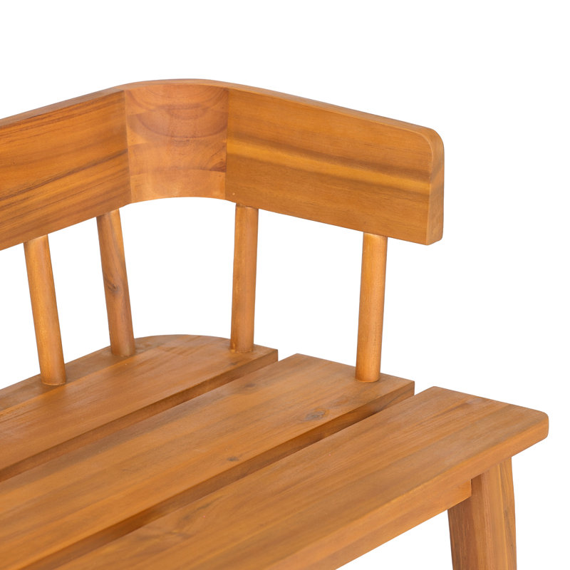 Banc d'extérieur en bois d'acacia