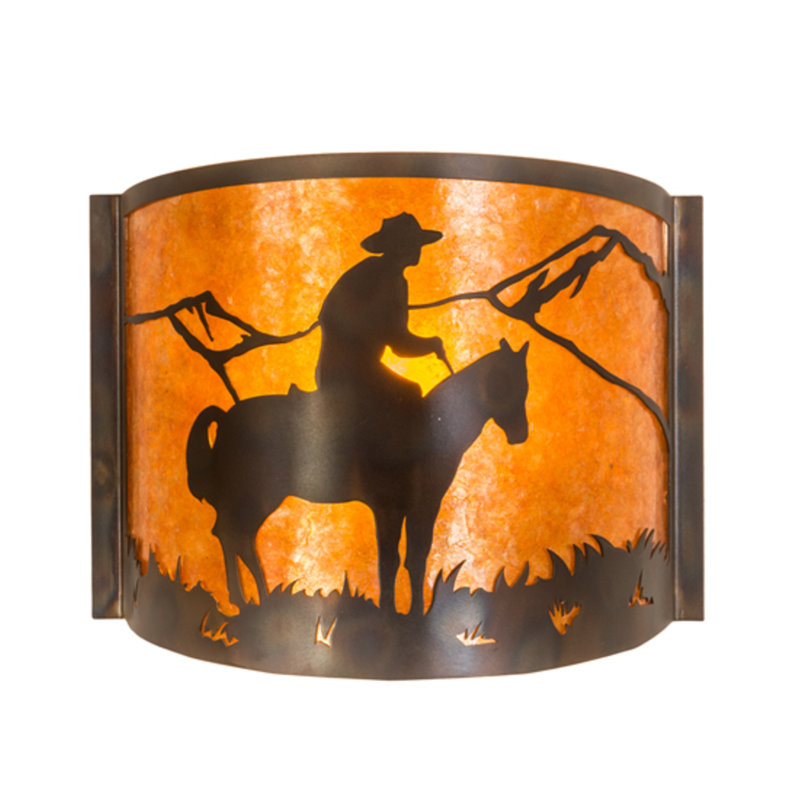 Cowboy 1 - Light Flush Mounted Sconce
