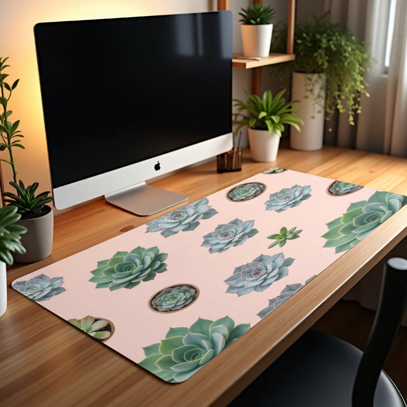 Polyester Desk Pad, 23.6x13.8