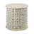 Fowey Round Mango Wood Side Table-791144846-745056967
