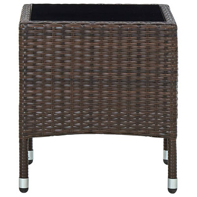 Sherborne Square Glass Outdoor Coffee Table