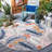 Souder Performance Floral Indoor/Outdoor Area Rug-1407615200