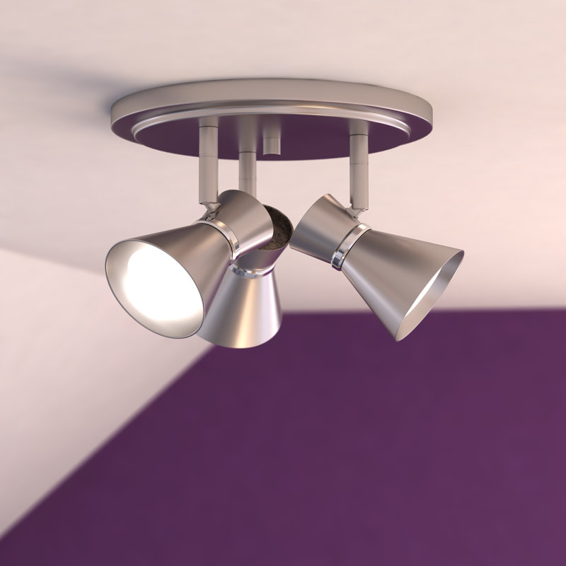 Aleezay Spotlight, Brushed Nickel/Chrome