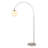 Wistrup 71'' Nickel Arched Floor Lamp