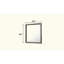 Miroir de style moderne en bois gris