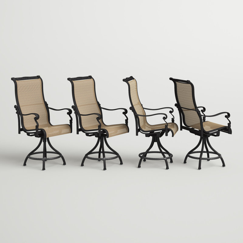 Heathcote Metal Outdoor Stool