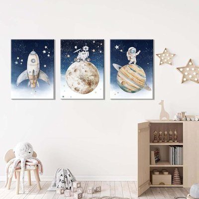 3 Piece Wrapped Canvas Print