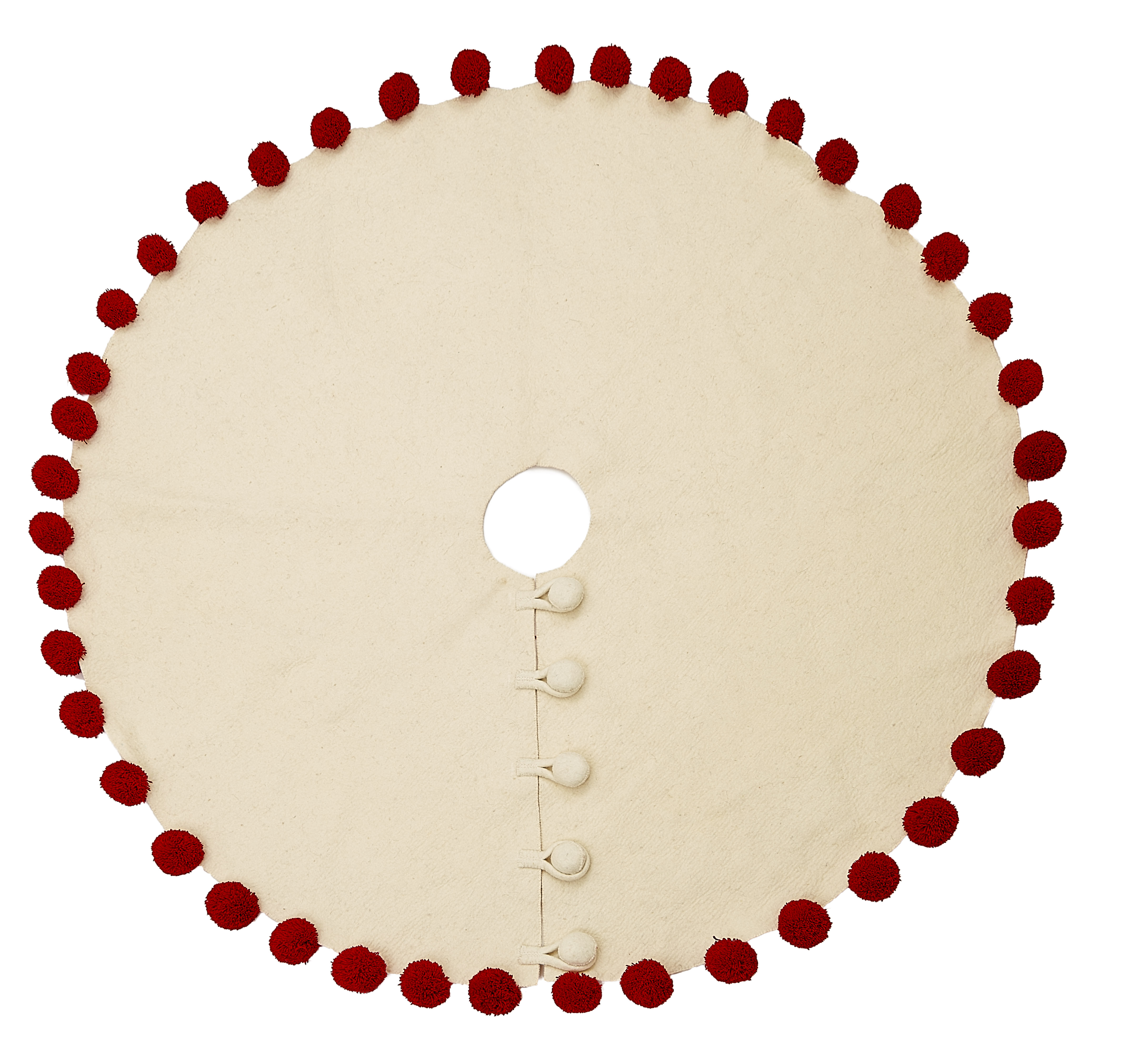 Arcadia Home Handmade Felt Tree Skirt Perigold